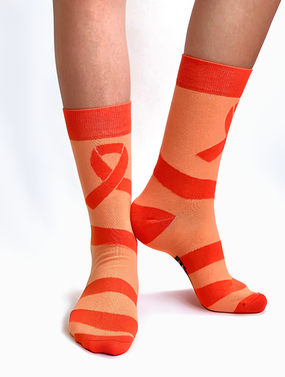 MS Awareness Socks