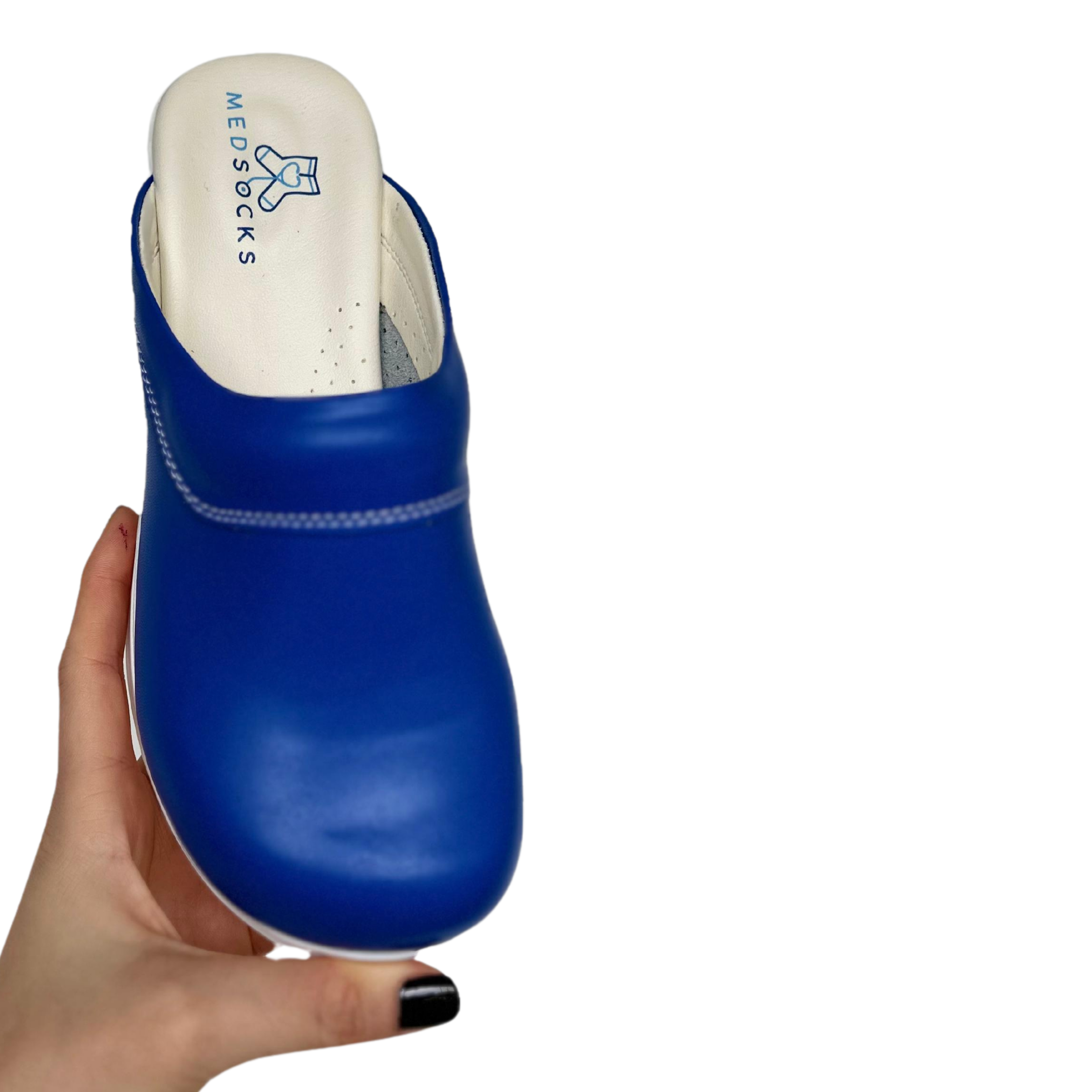 Airmeds Clogs Solid Dark Blue
