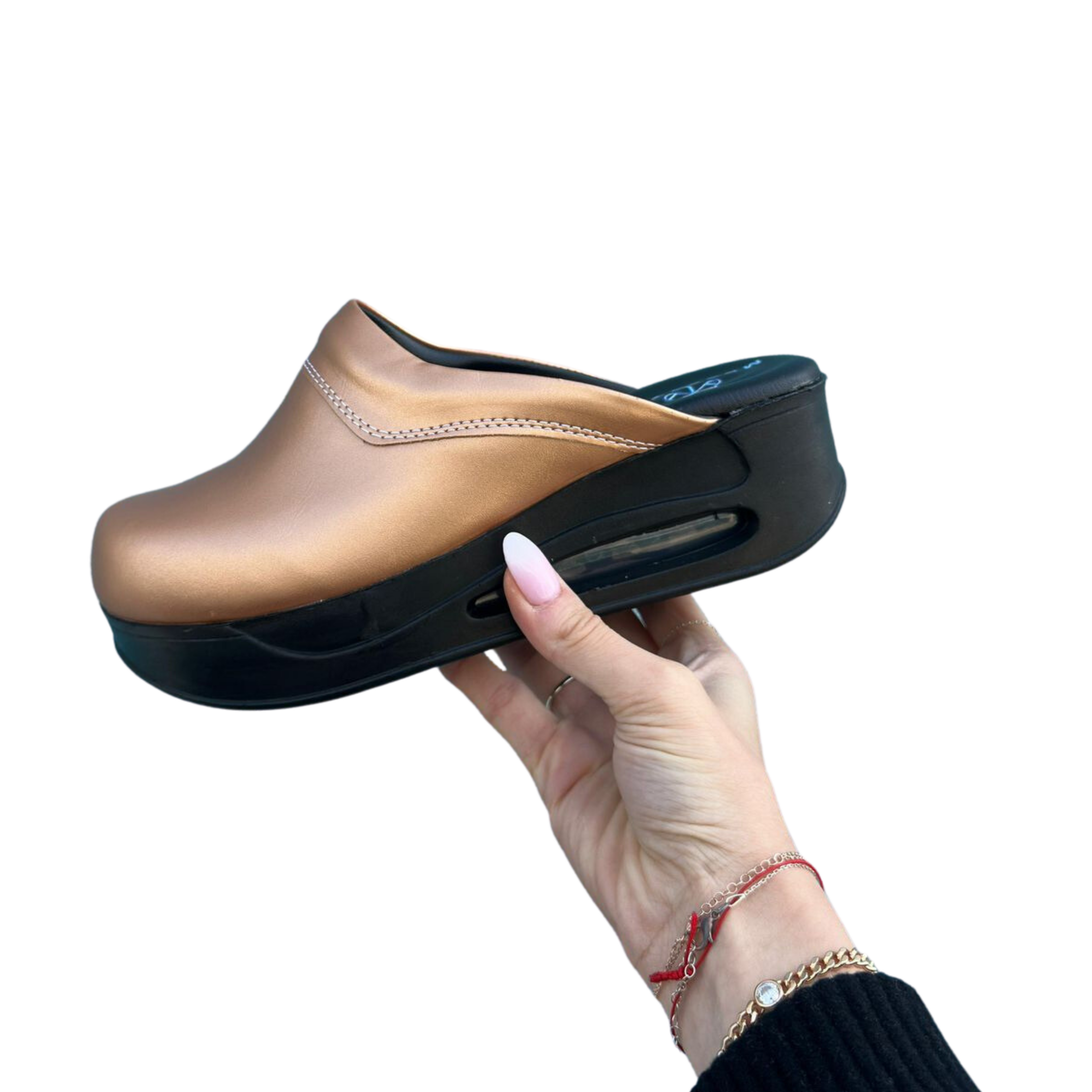 Airmeds Clogs Solid Gold