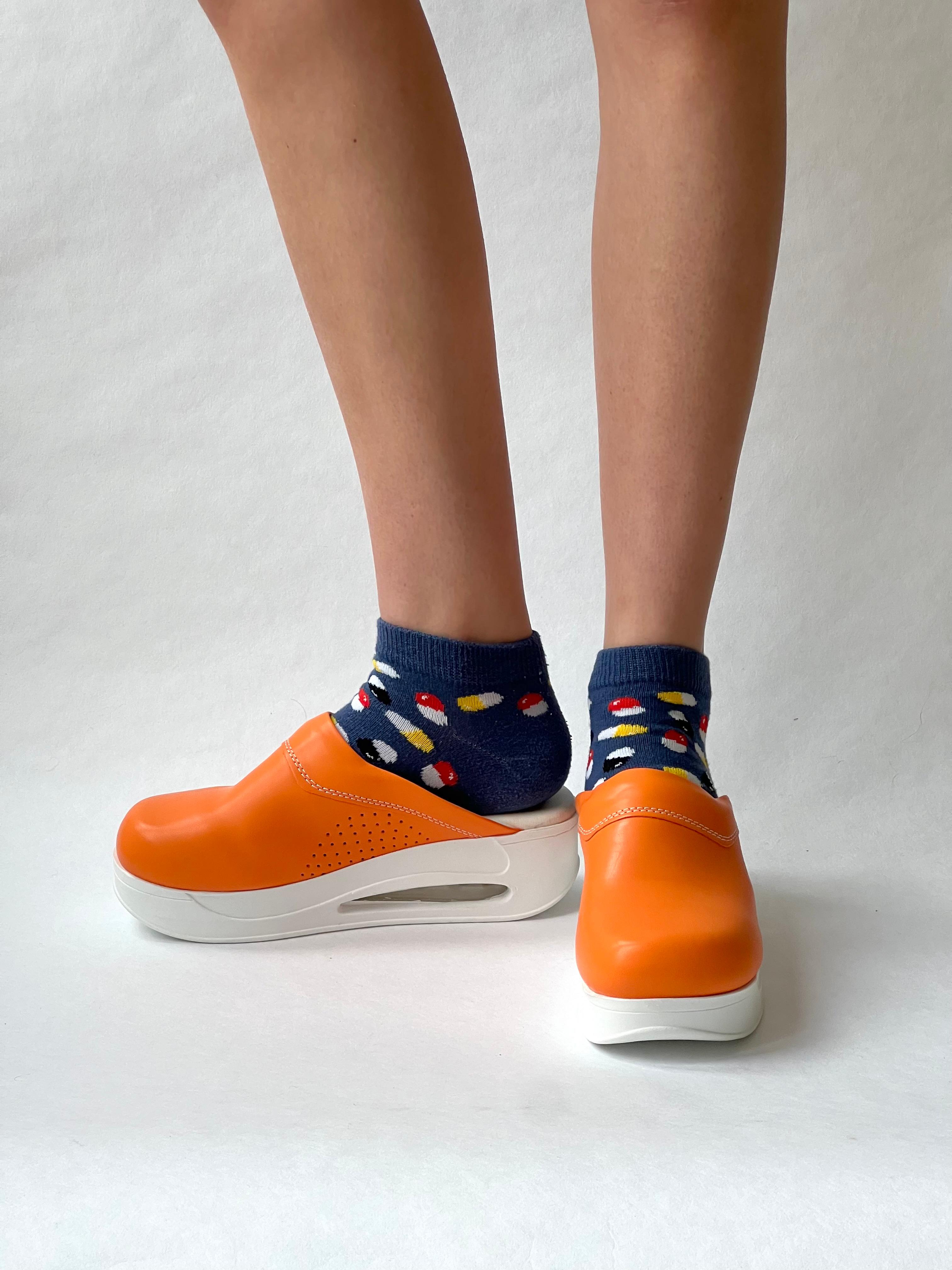 Airmeds Clogs Solid Orange