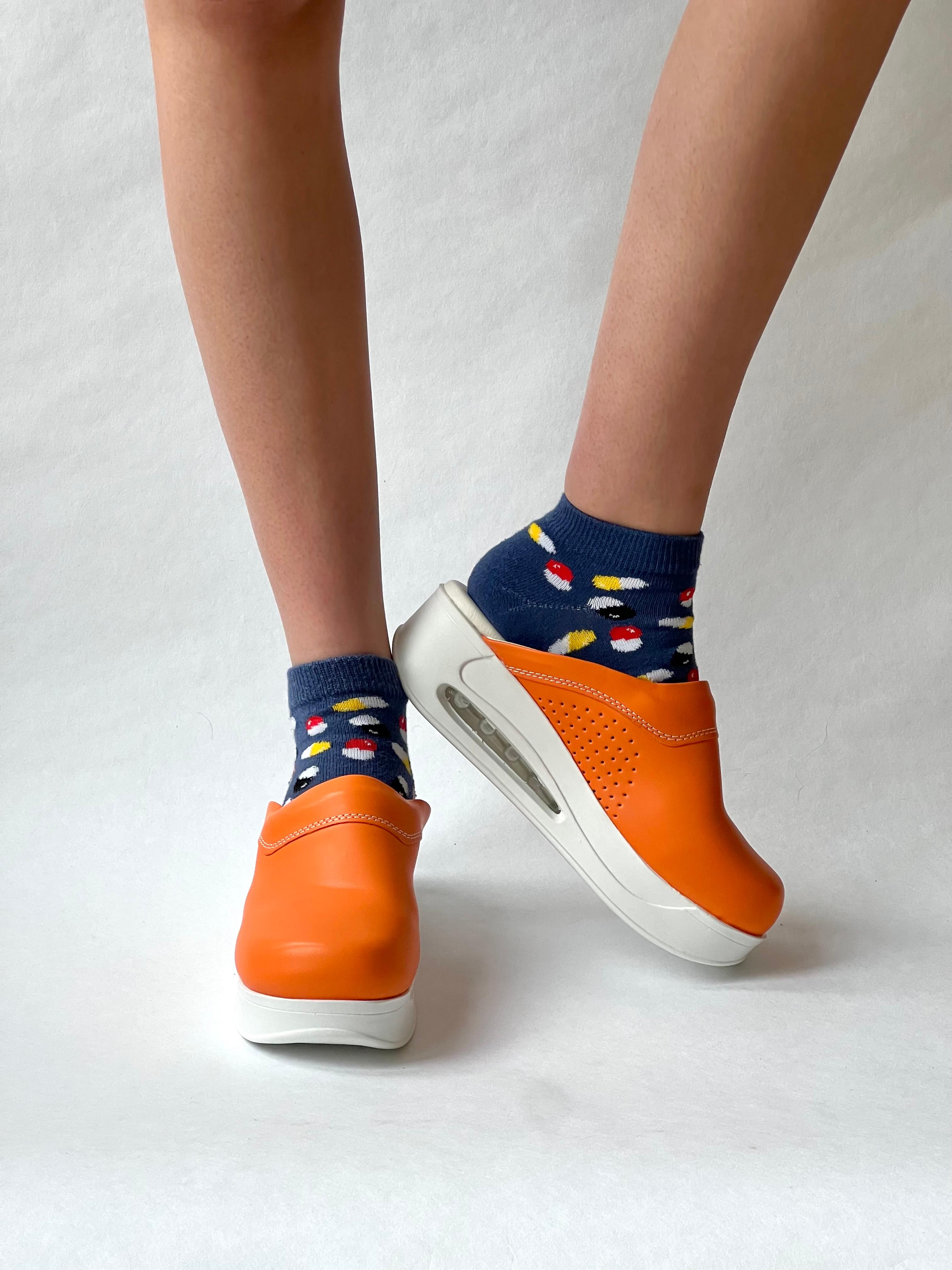 Airmeds Clogs Solid Orange
