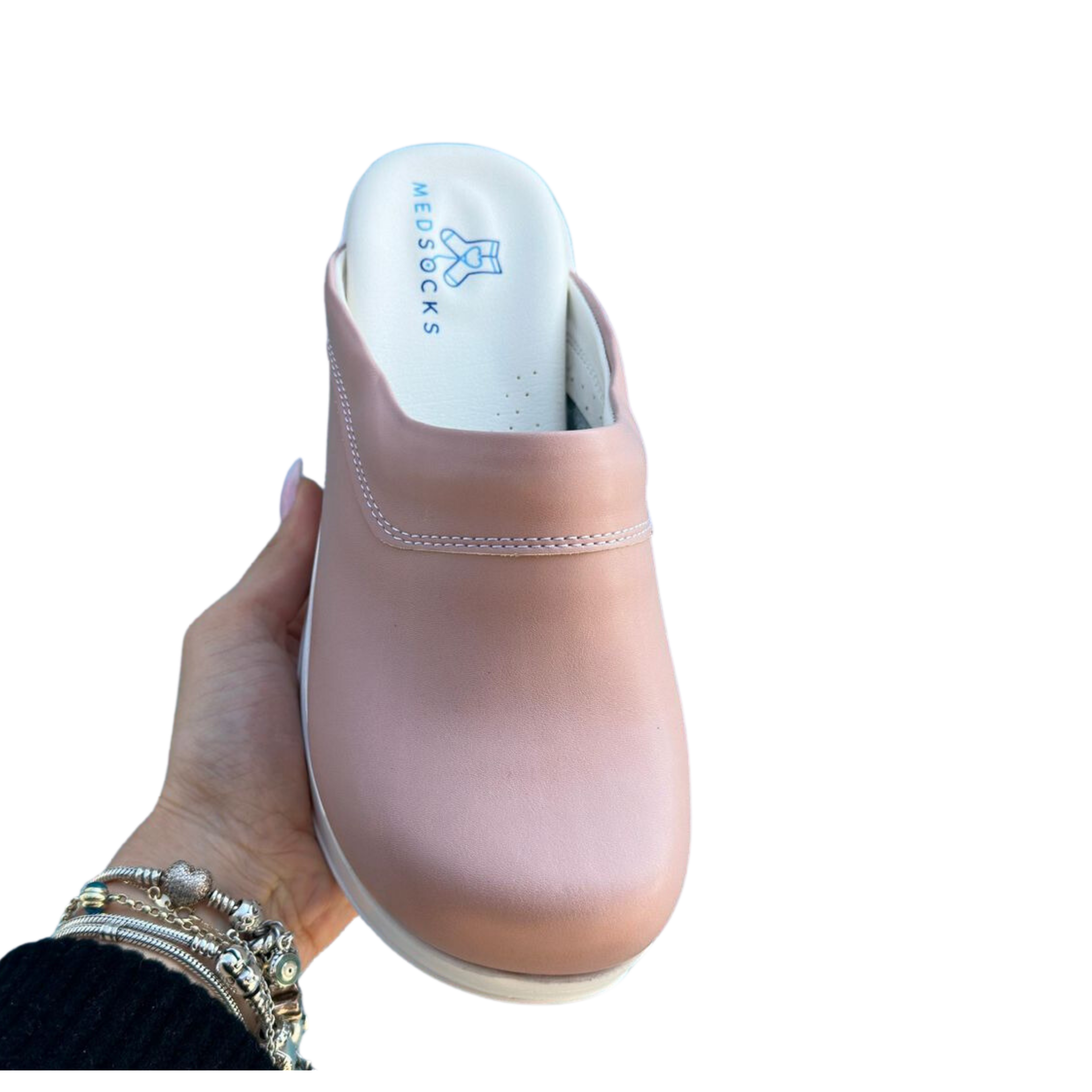 Airmeds Clogs Solid Pink