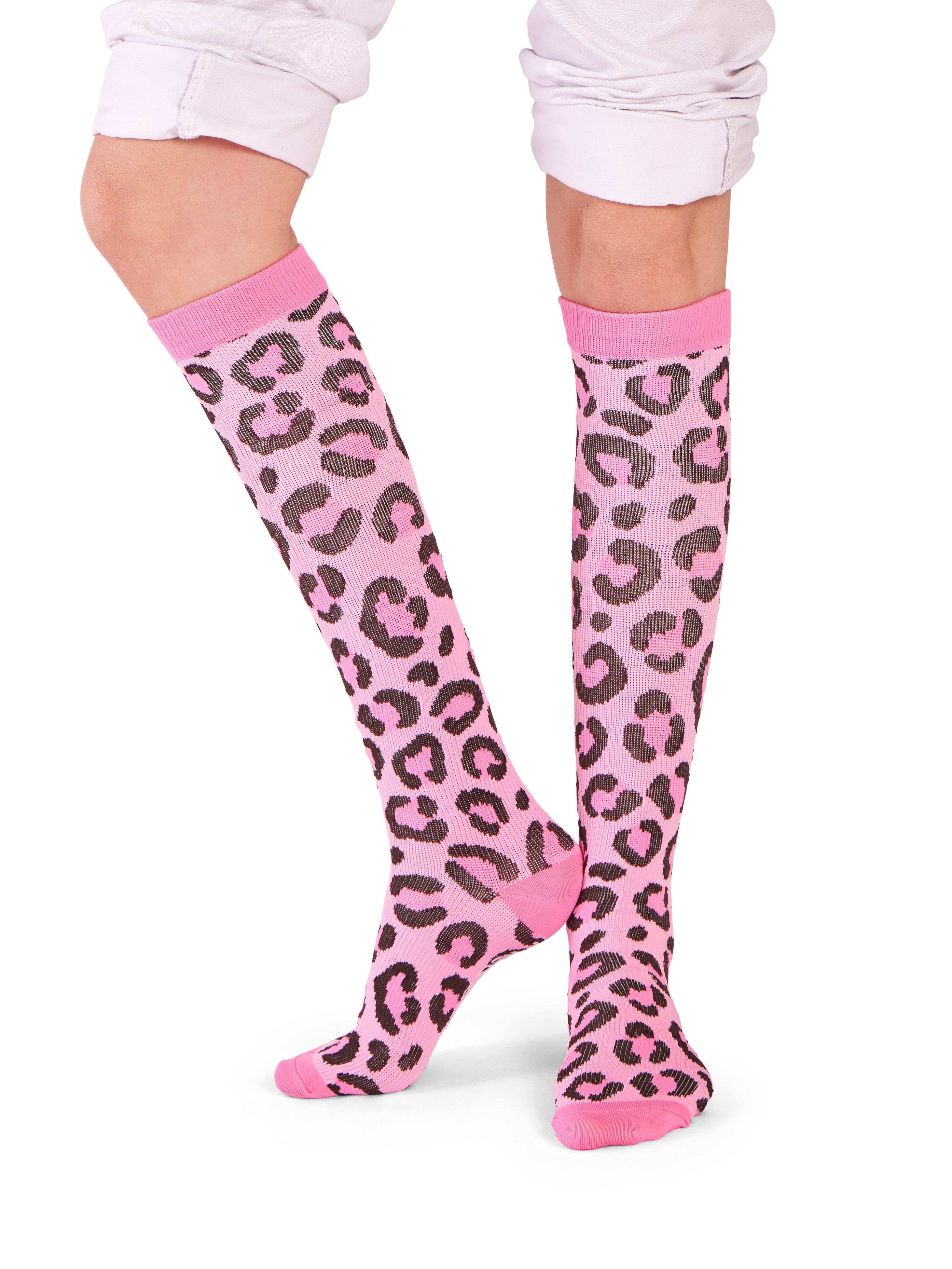 MedSocks Panther Compression Socks Pink