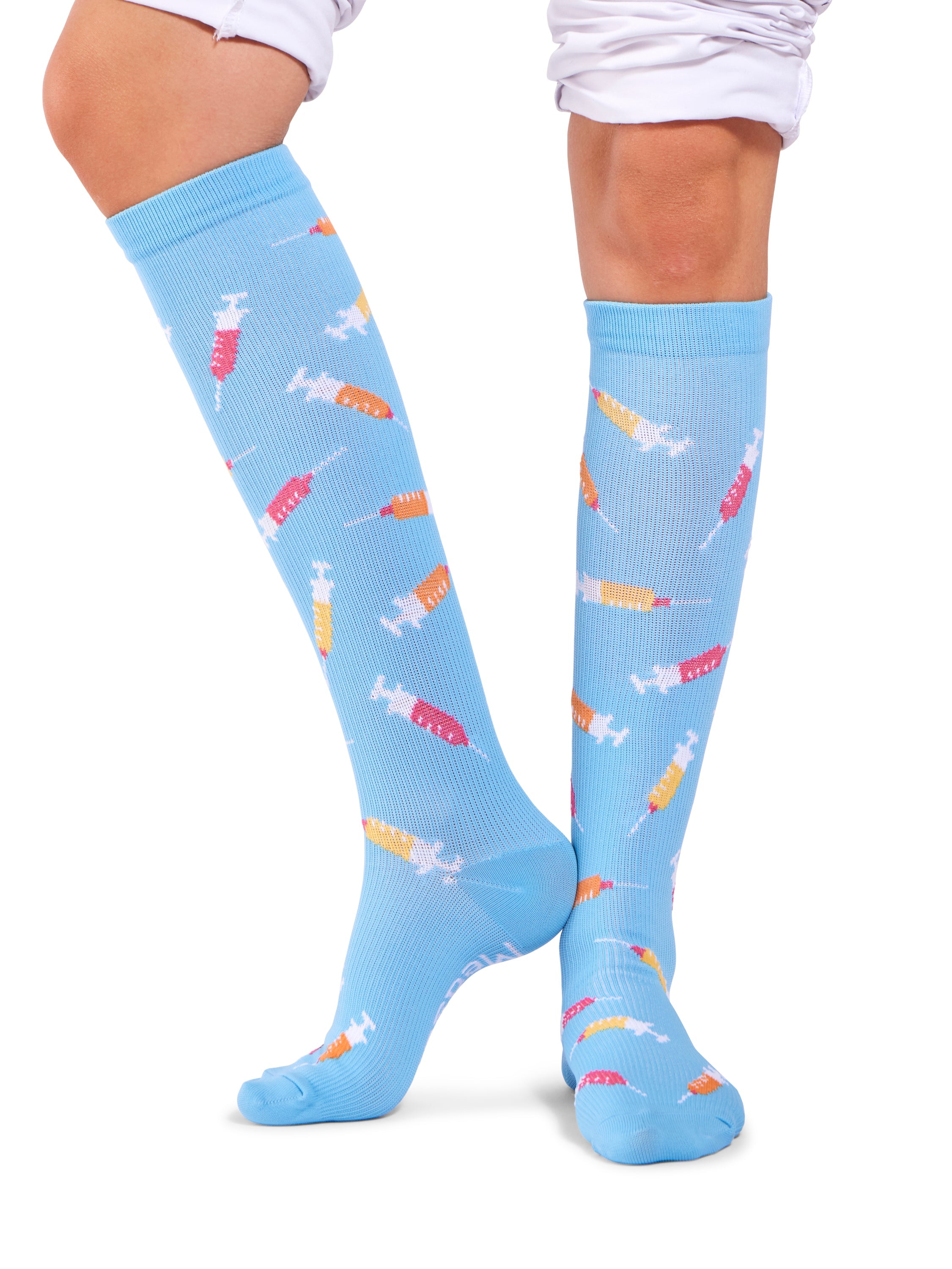 MedSocks Injections Blue Compression Socks