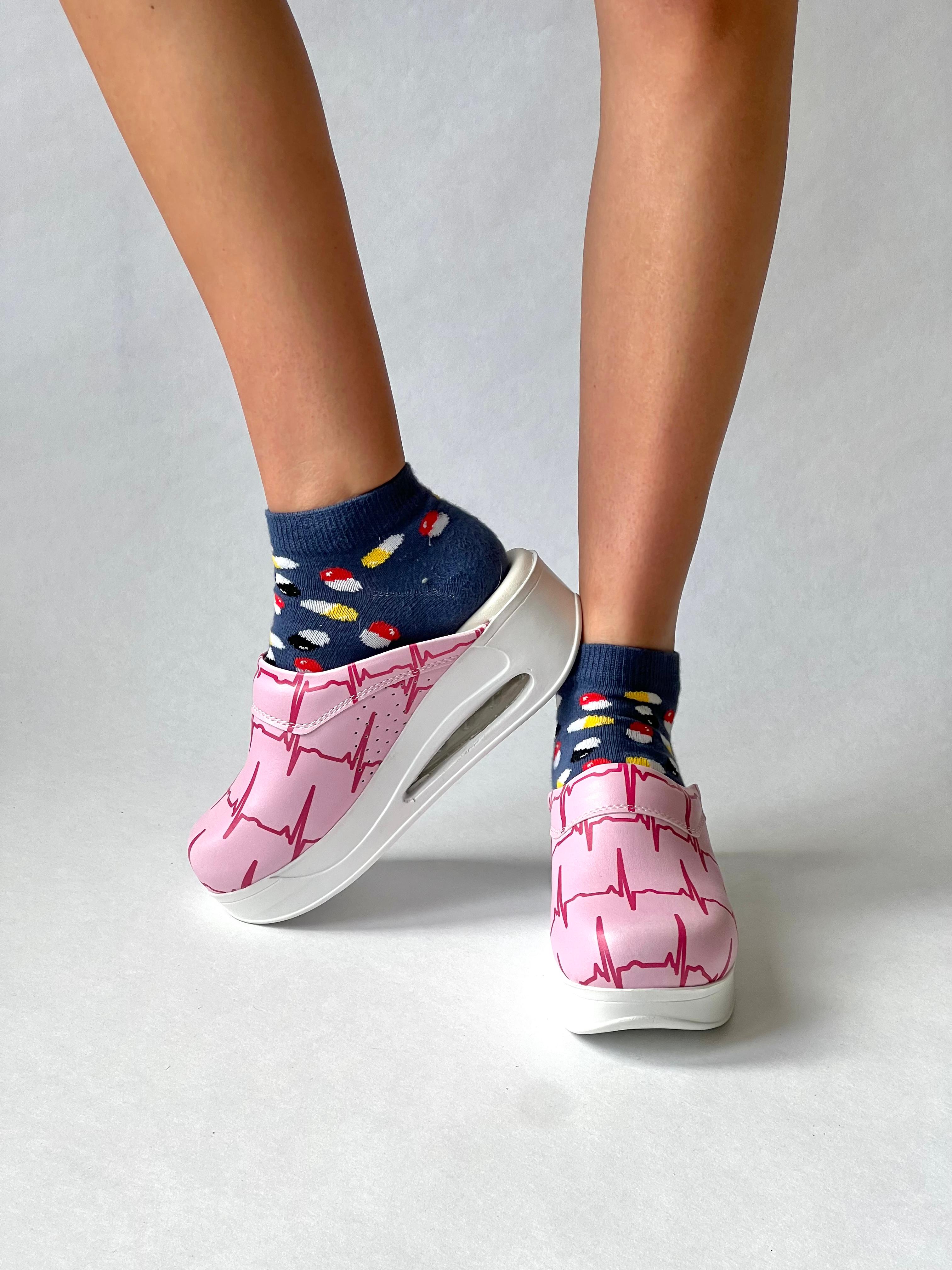 AirMeds Clogs Pink ECG
