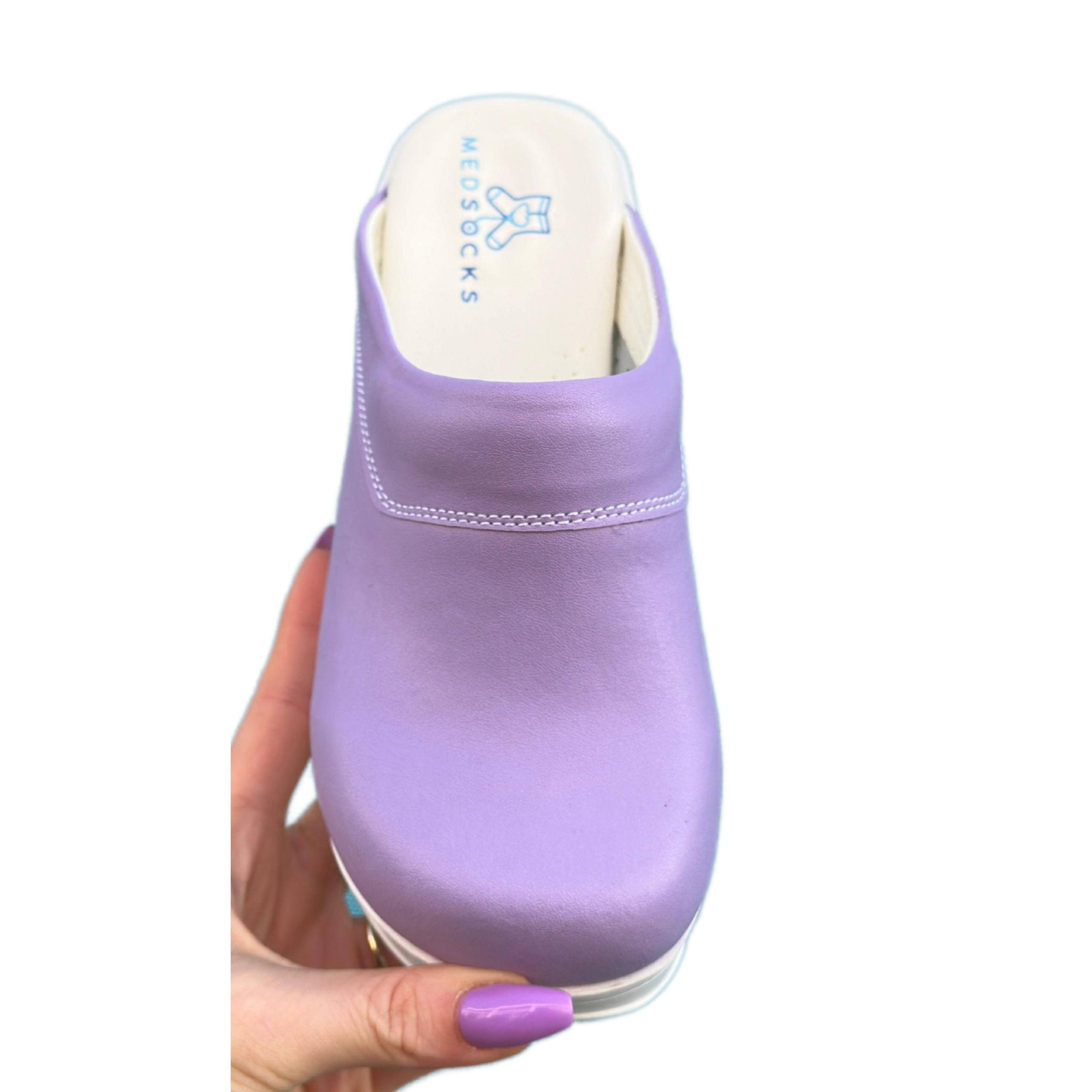 Airmeds Clogs Solid Purple