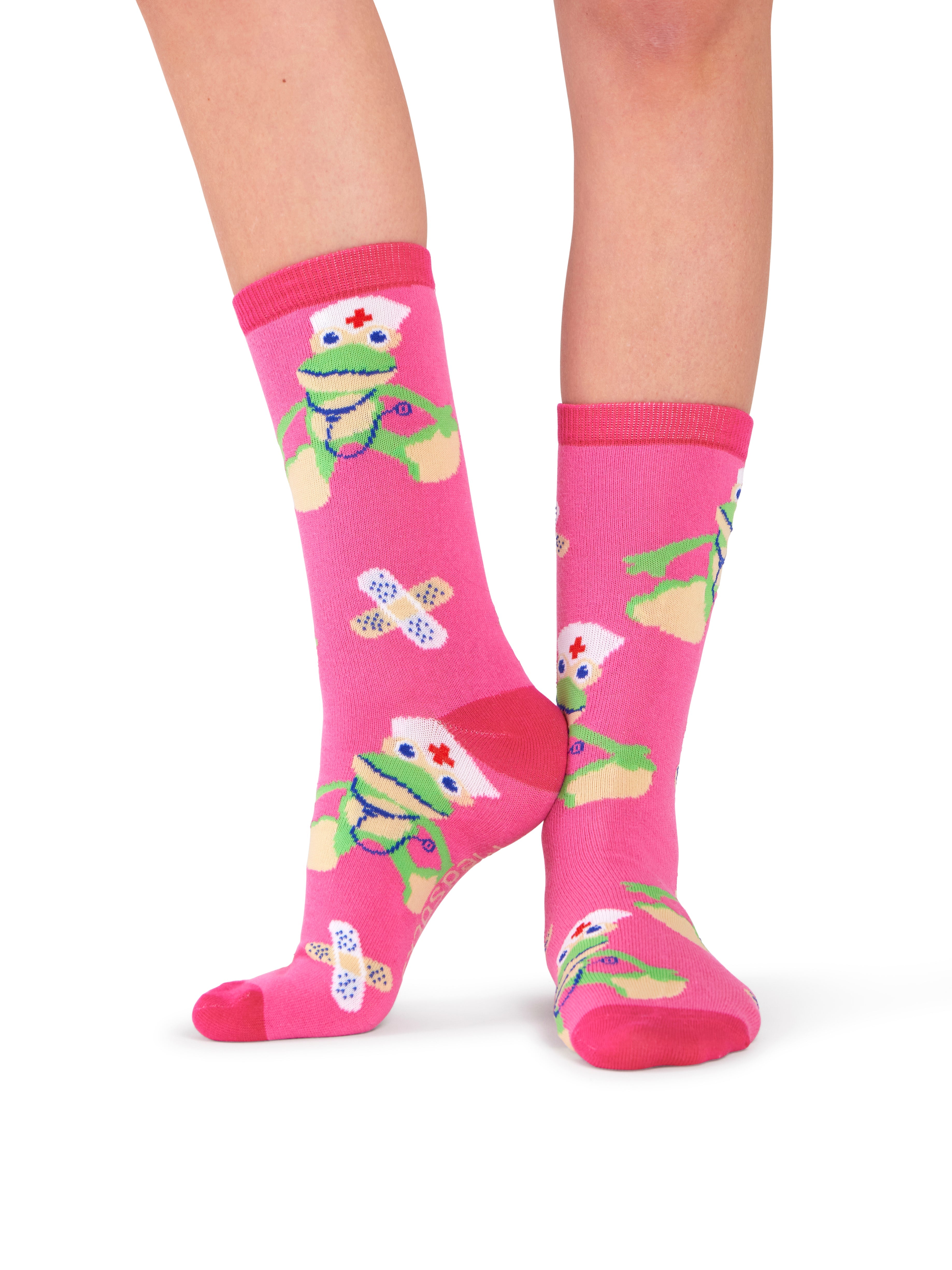 Medsocks Cuddly Friend Pink
