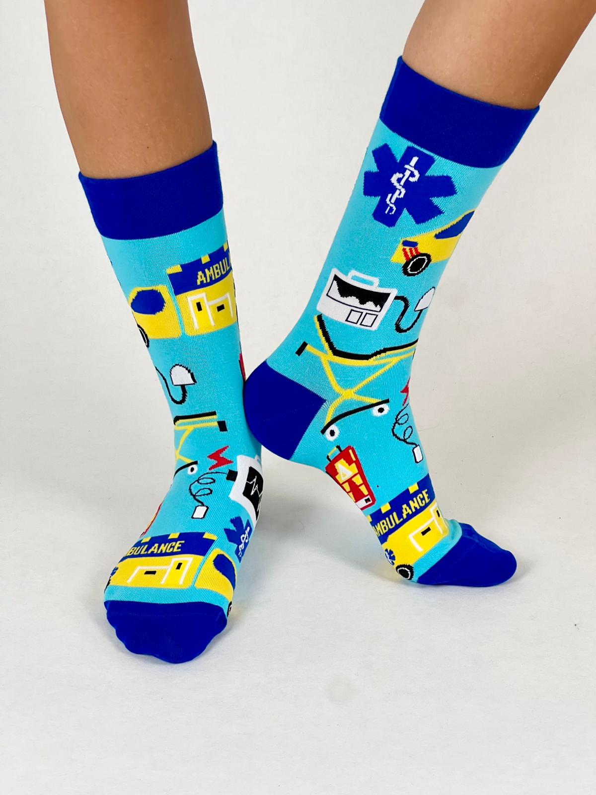 Ambulance Socks to the Rescue