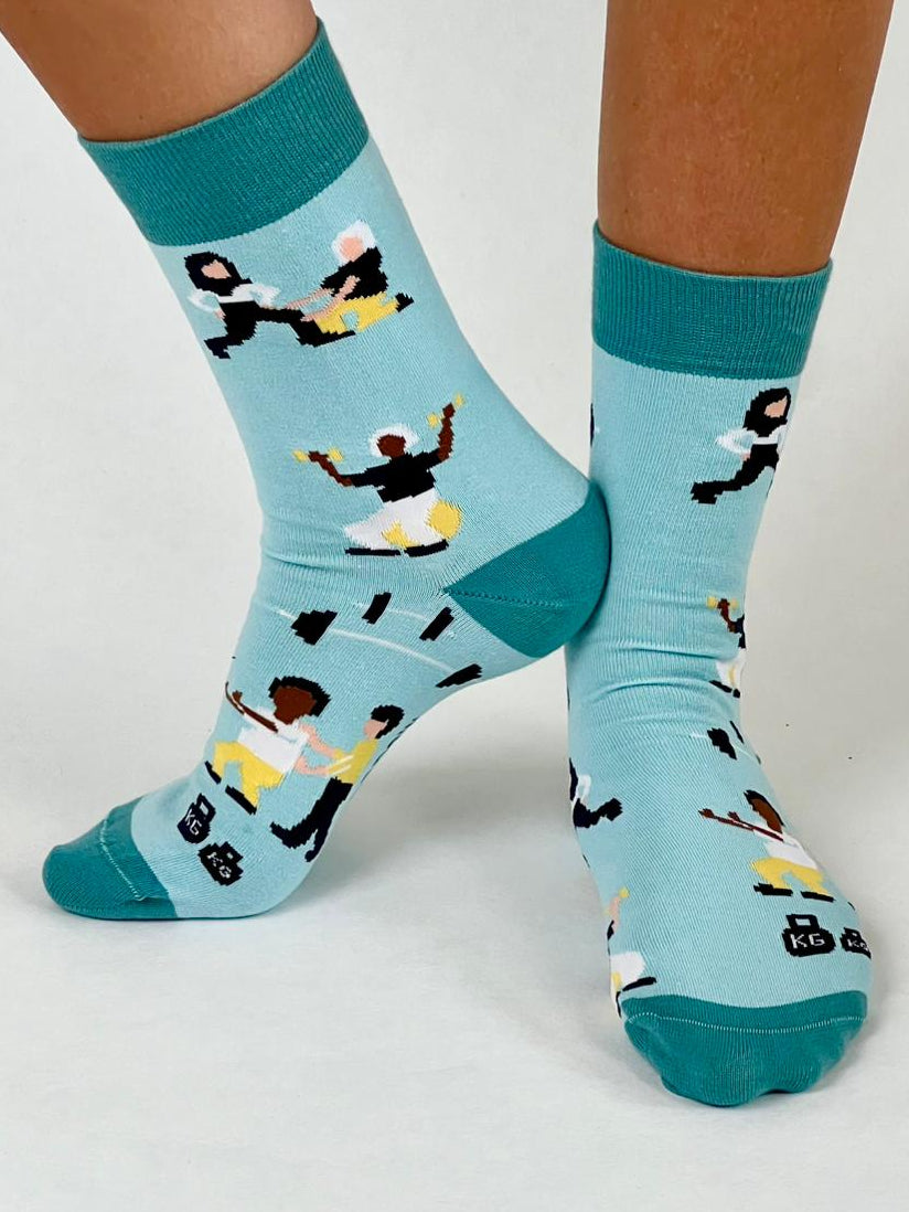 Blue Physio Socks