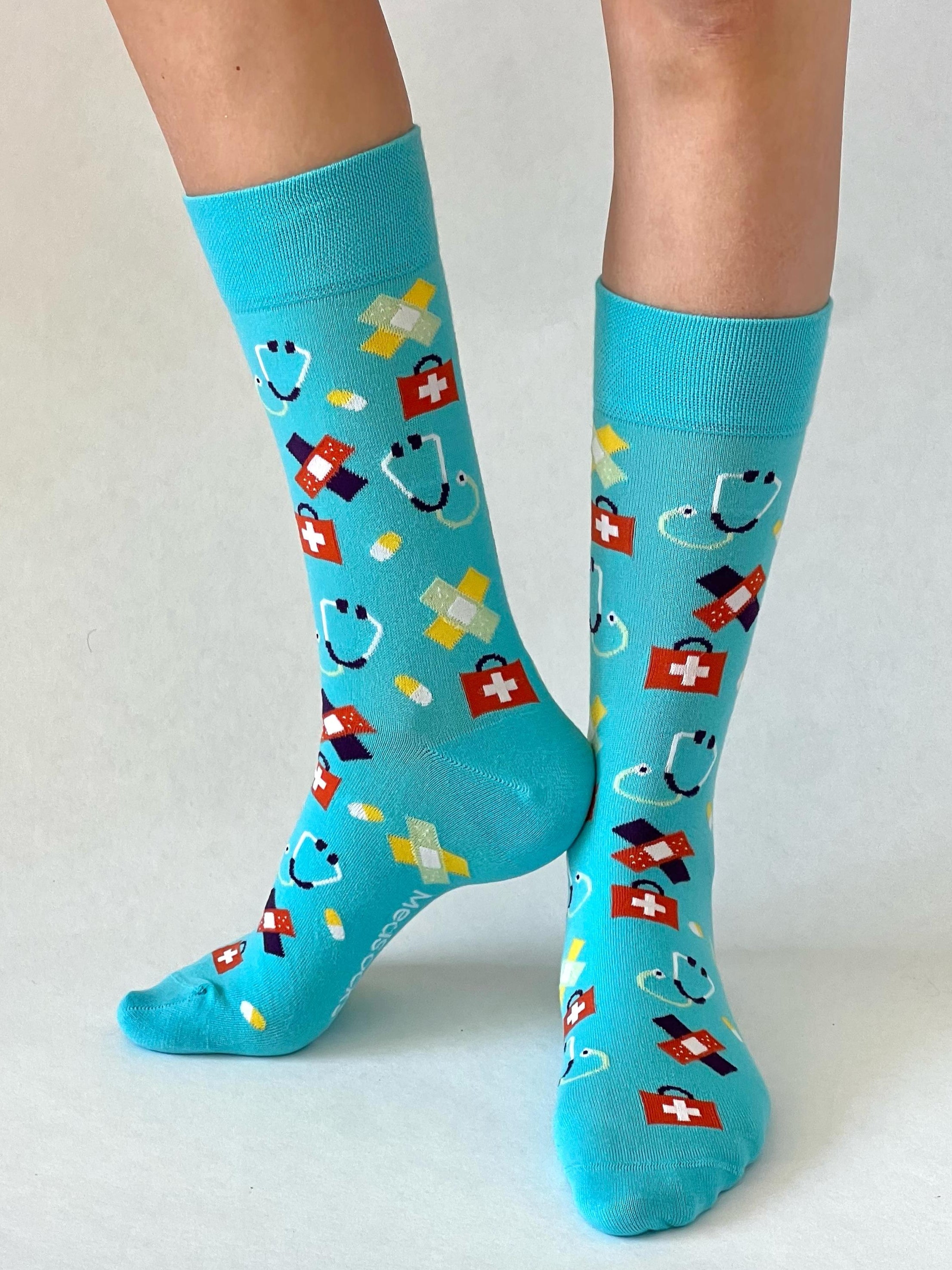 Care Socks Turquoise