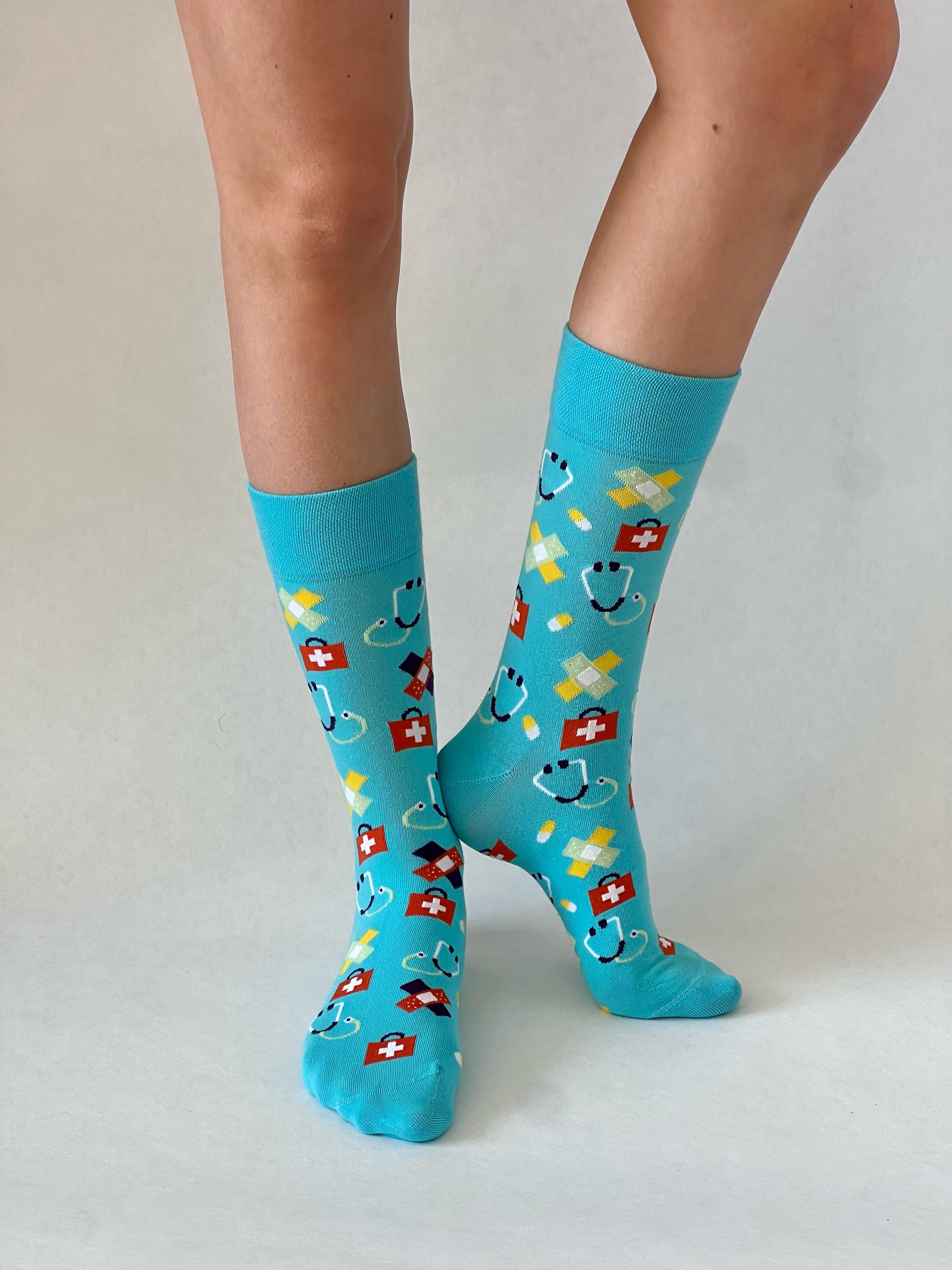 Care Socks Turquoise