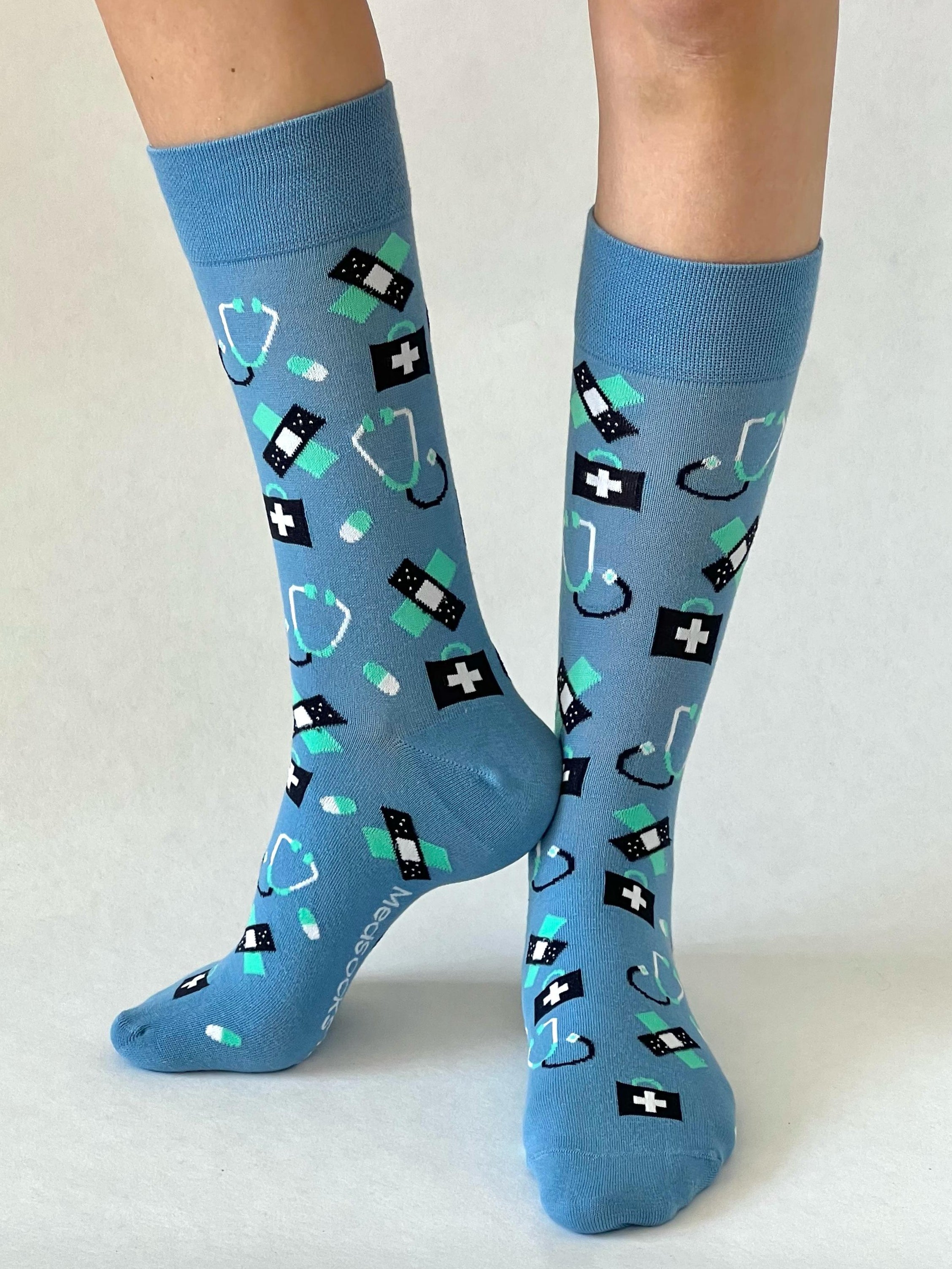 Care Socks Blue