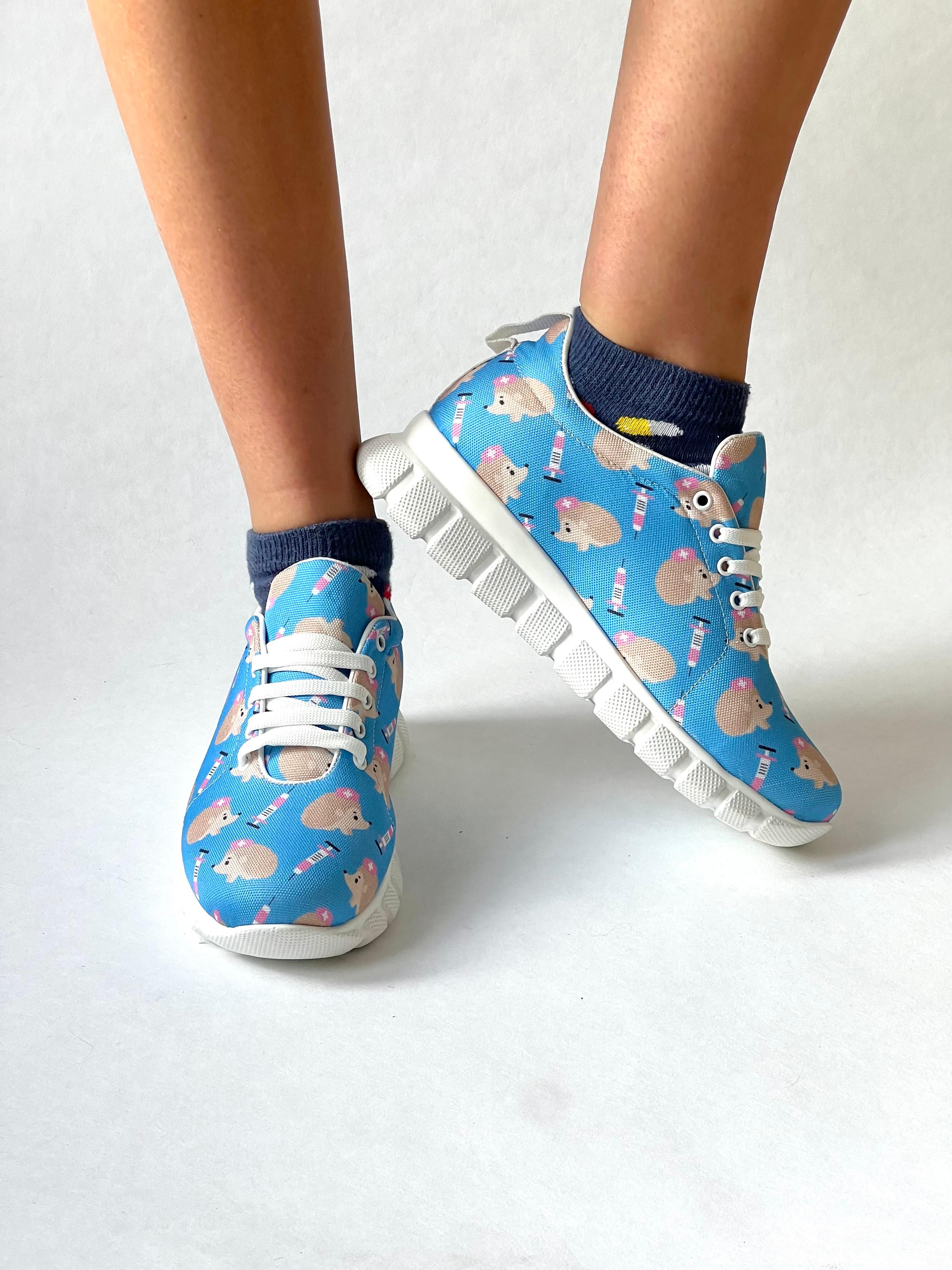 MedSocks Sneakers Hedgehog