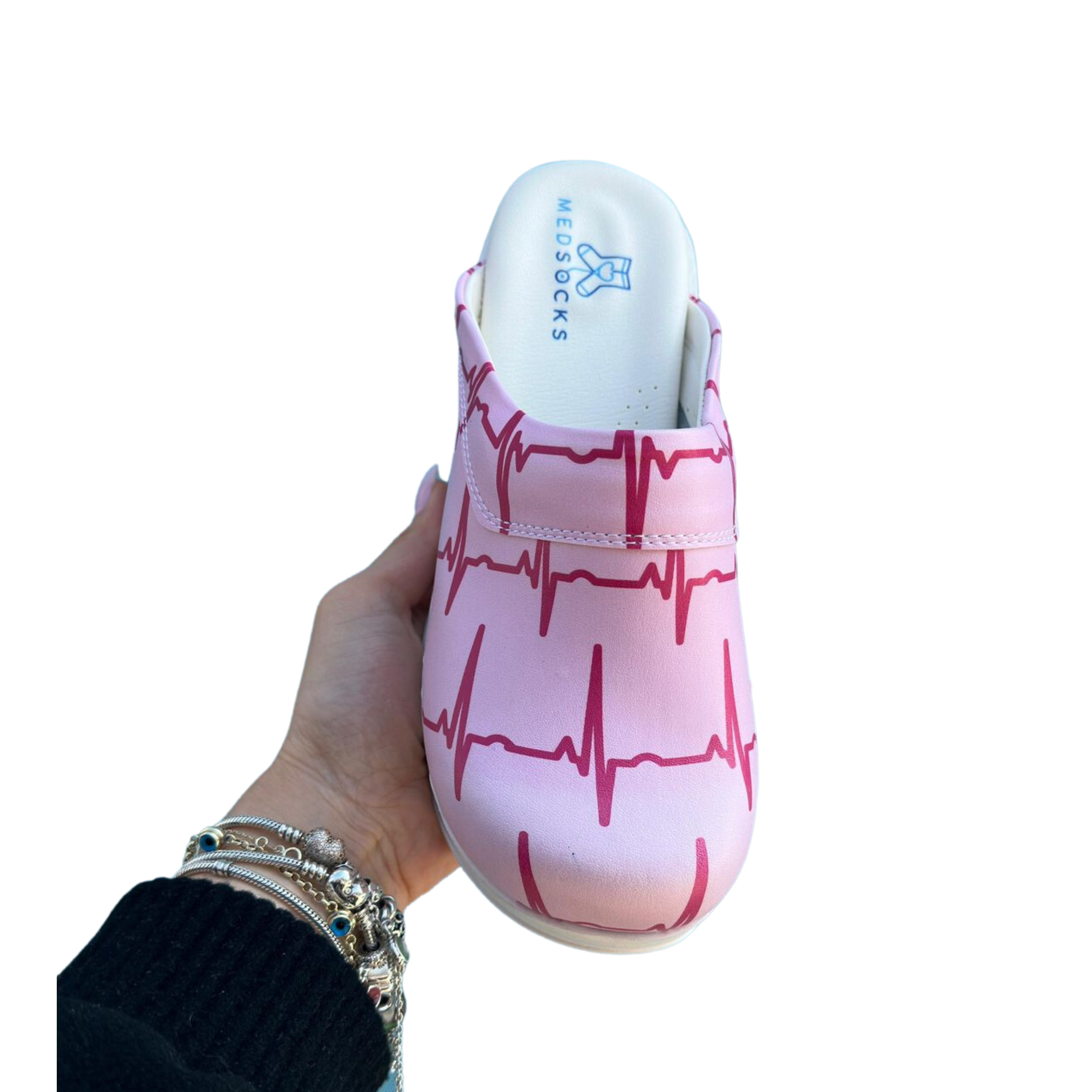 AirMeds Clogs Rosa EKG