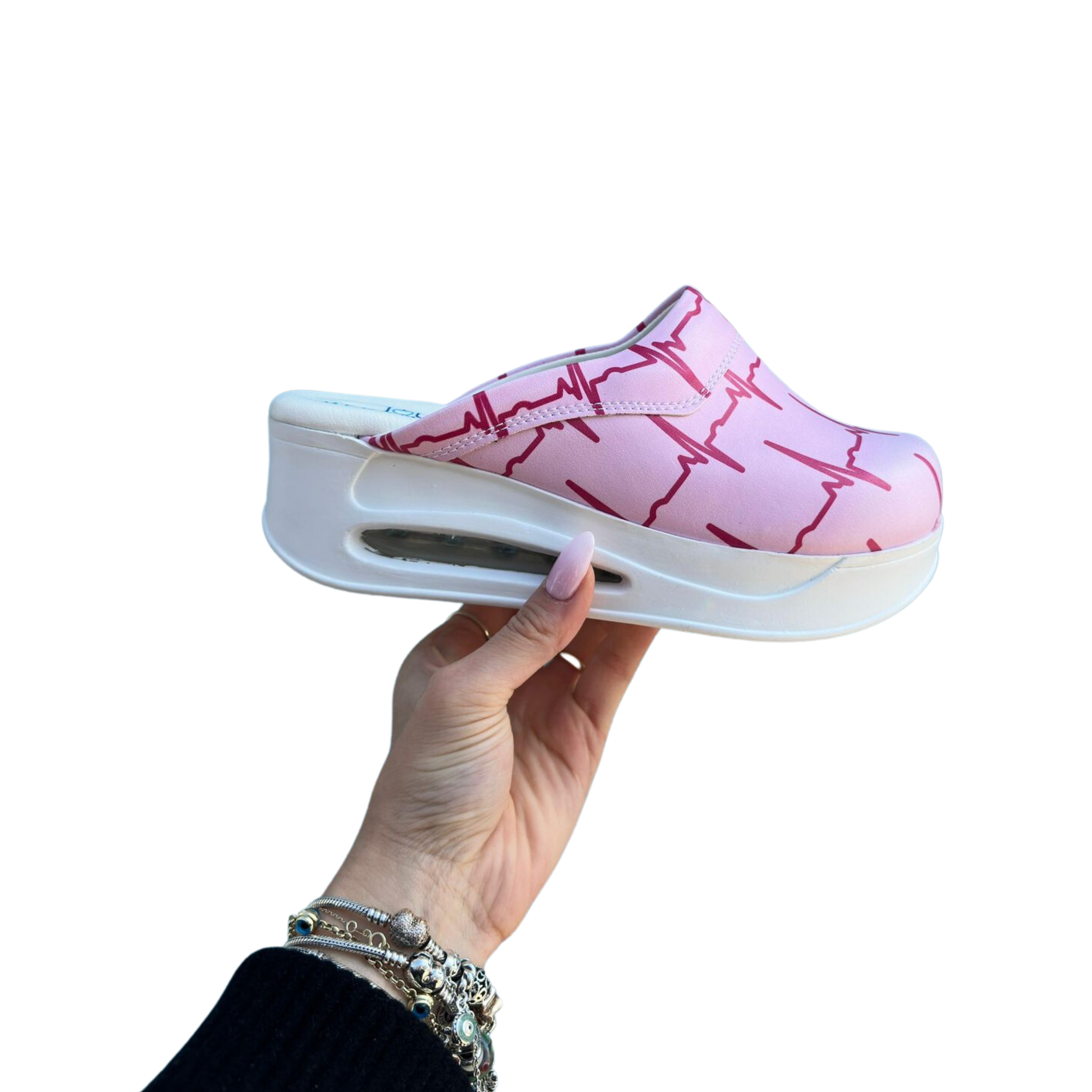 AirMeds Clogs Pink ECG