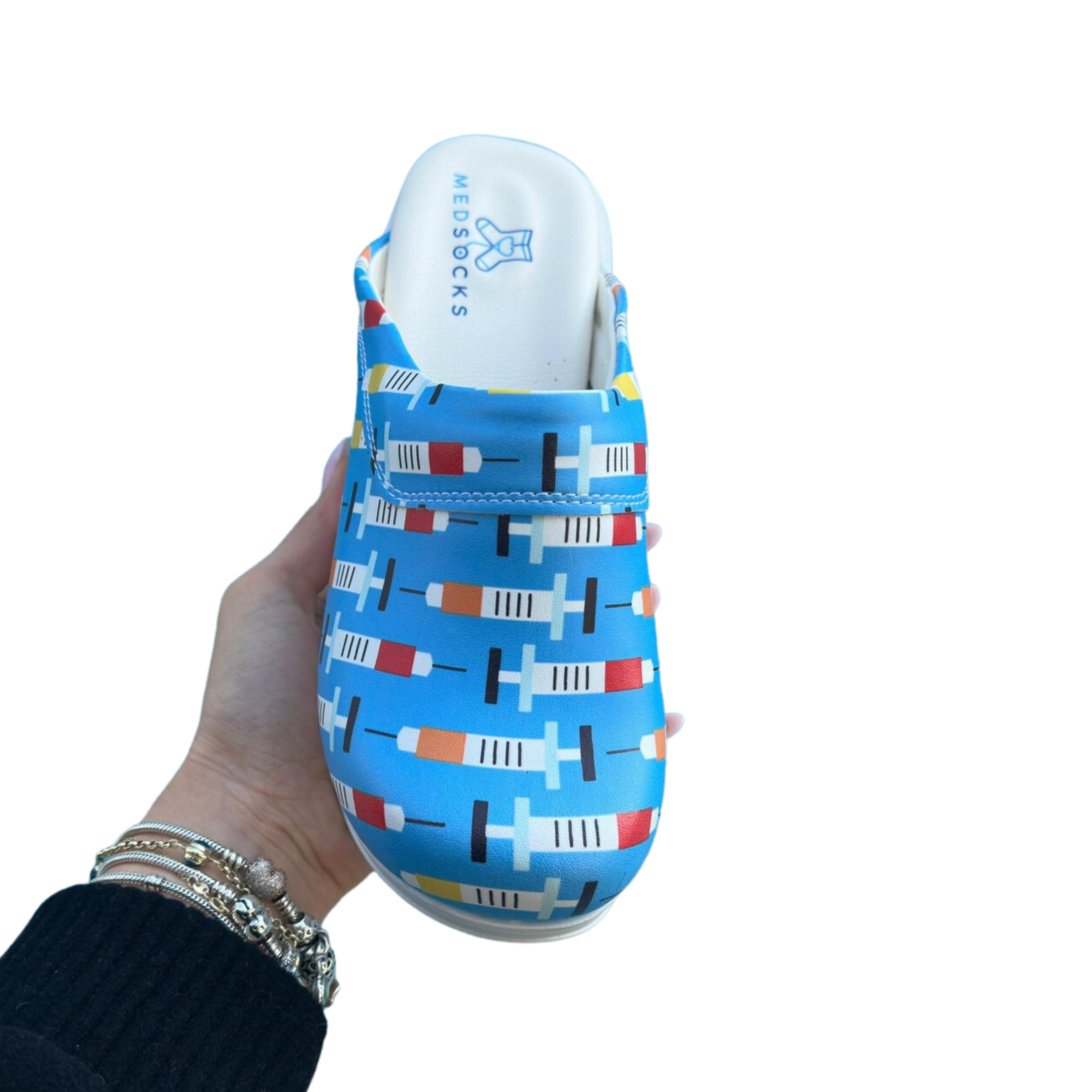 AirMeds Clogs Injektion Blau