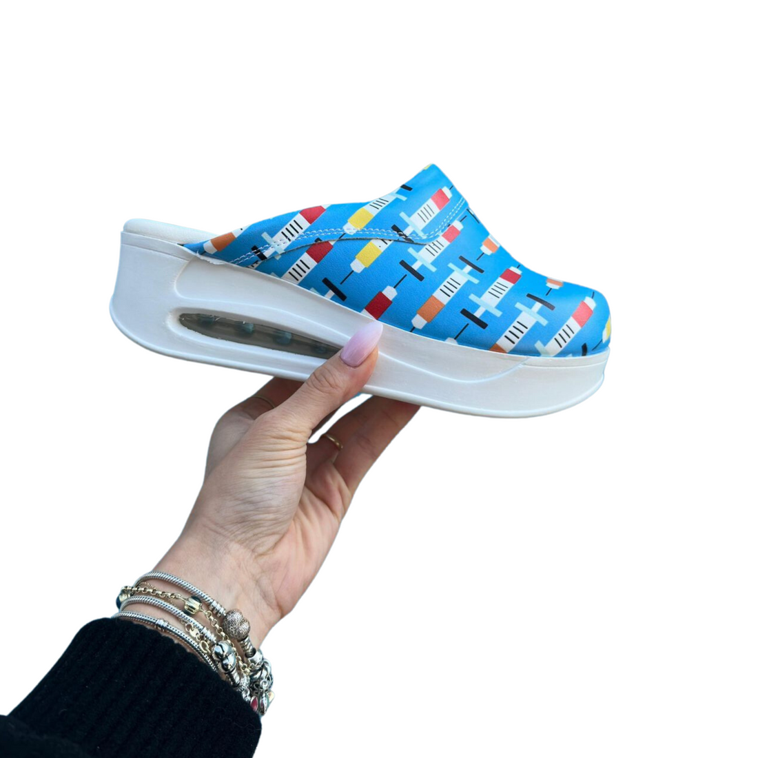 AirMeds Clogs Injection Blue
