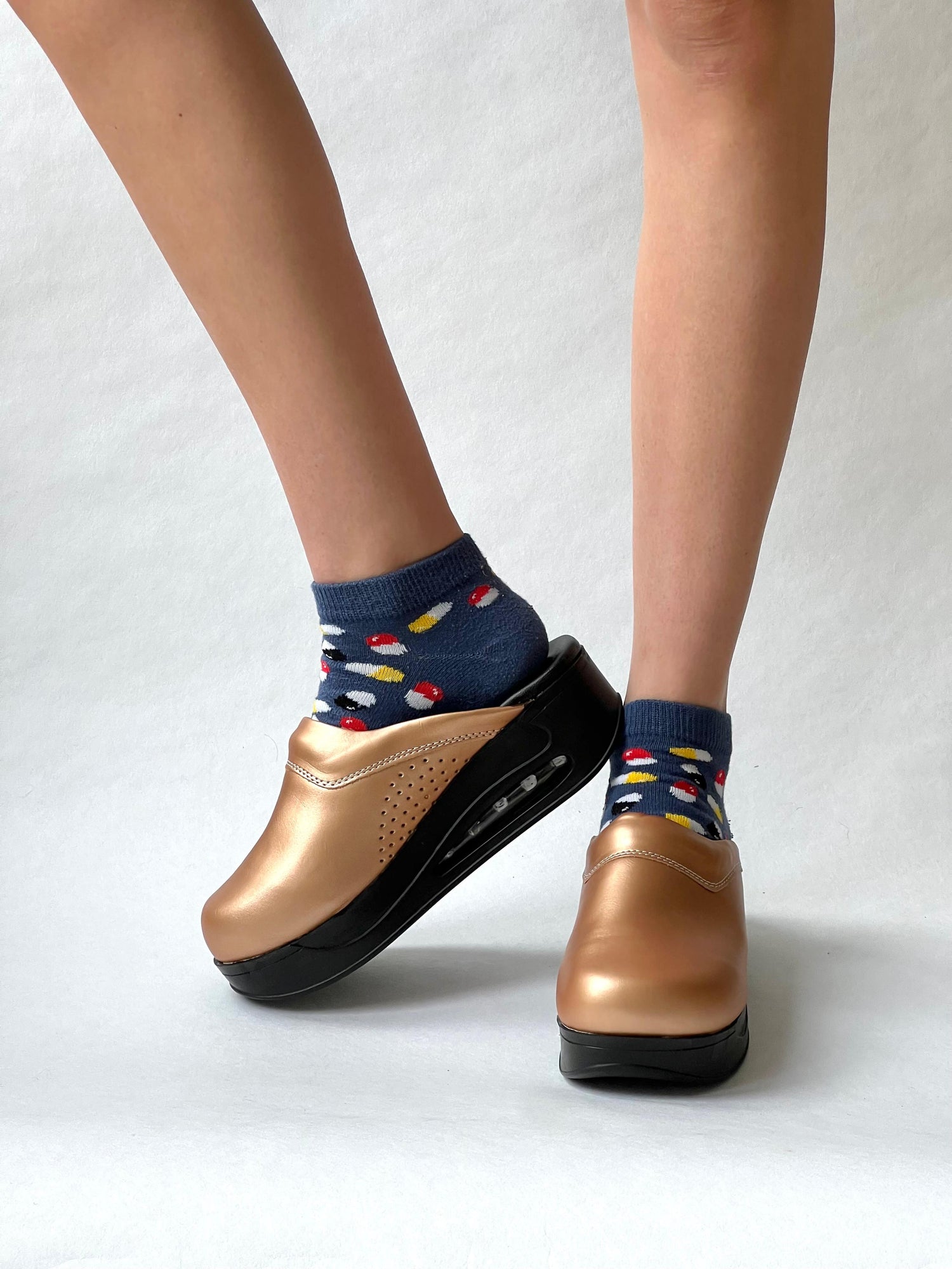 Airmeds Clogs Plain Gold