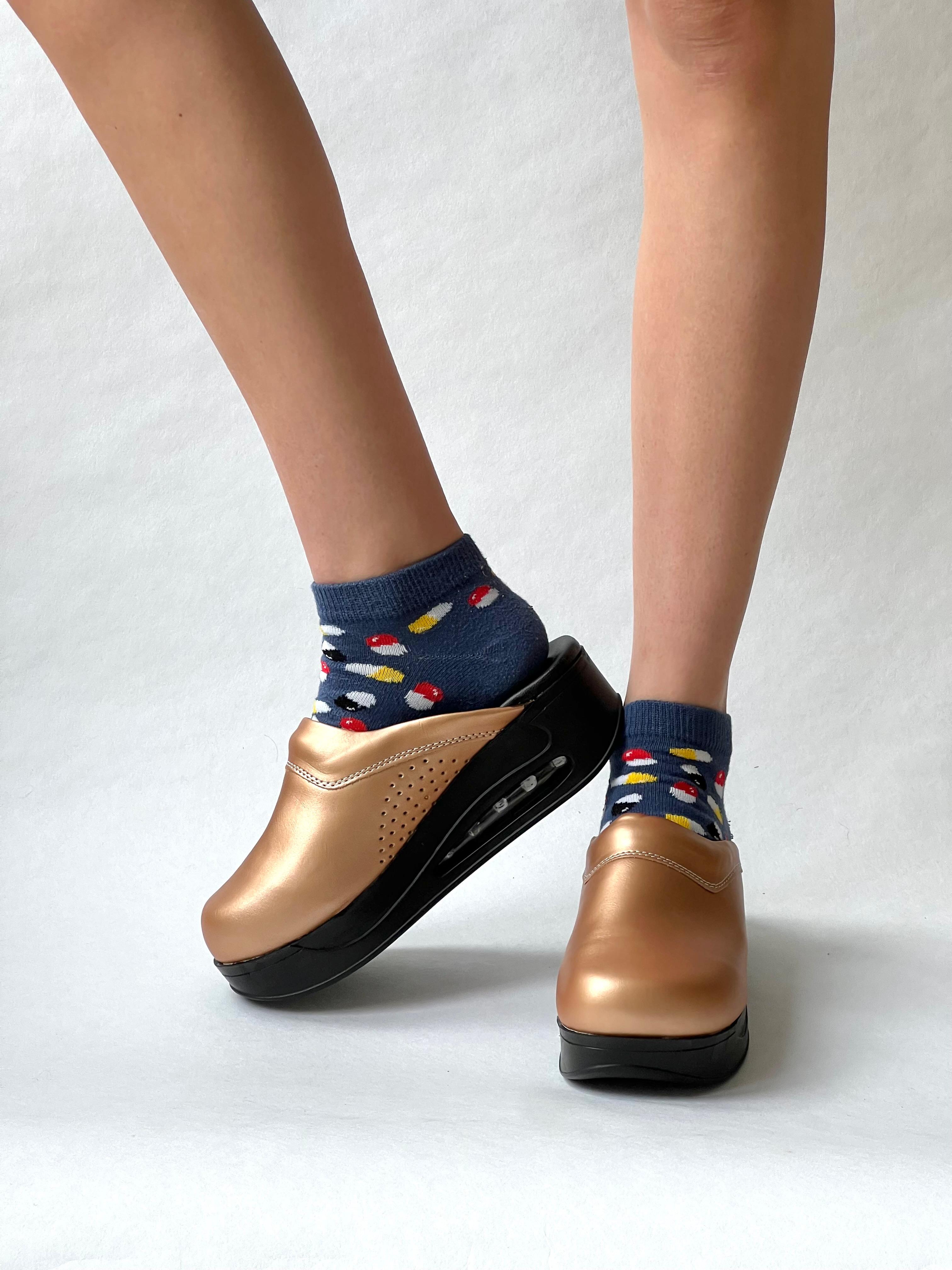 Airmeds Clogs Plain Gold