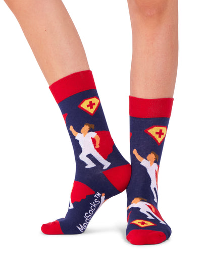 Blue Care Hero | Socks for Care Heroes