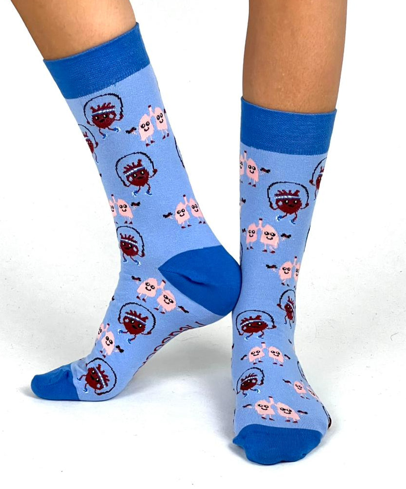 Work Out Heart and Lung MedSocks