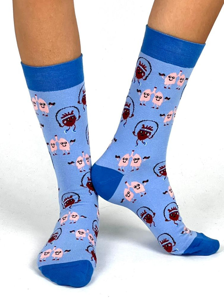 Work Out Heart and Lung MedSocks