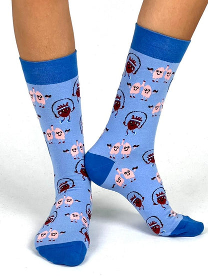 Work Out Heart and Lung MedSocks