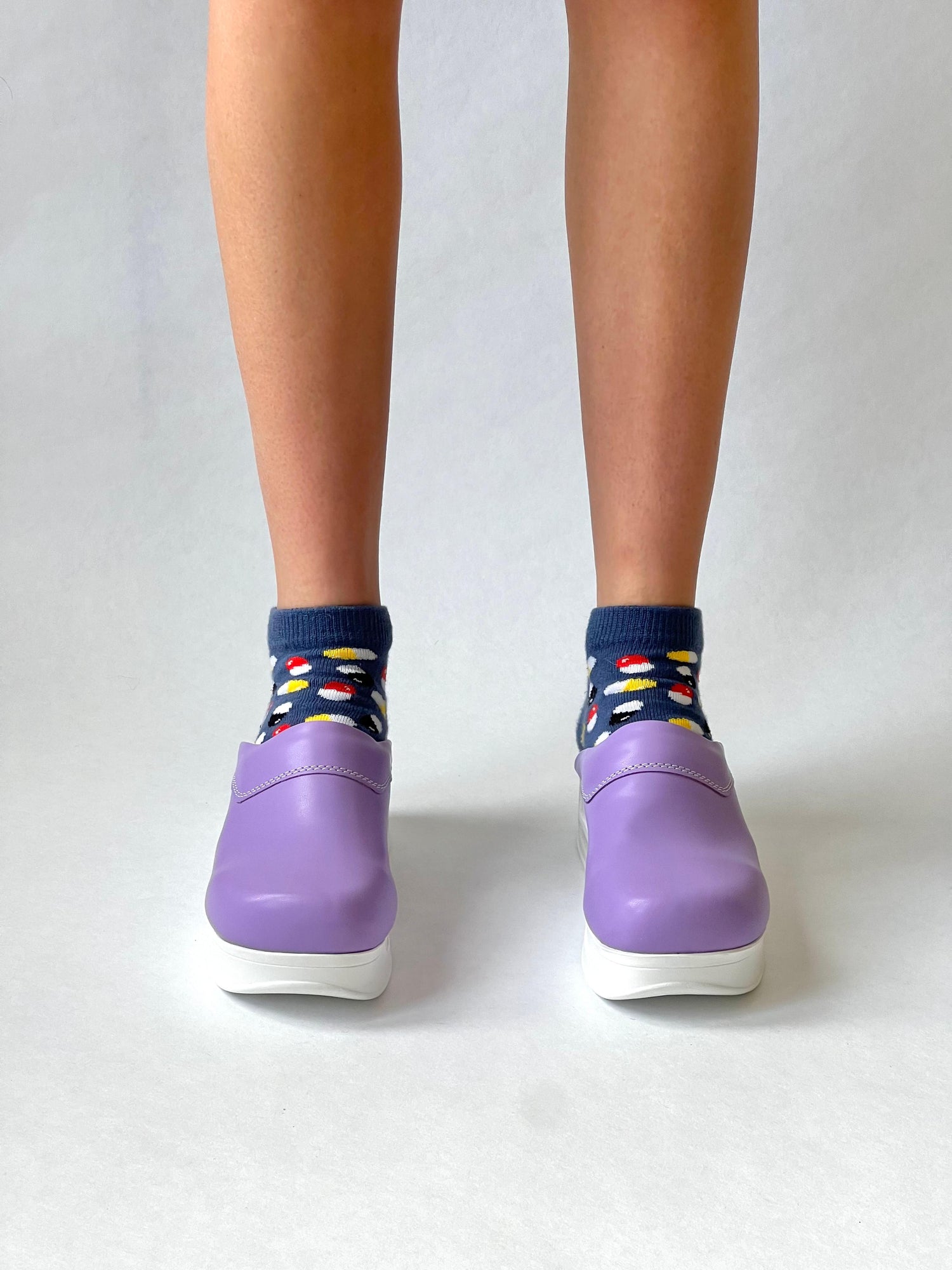 Airmeds Clogs Plain Purple