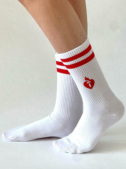 Chaussettes de sport de la Fondation du cœur