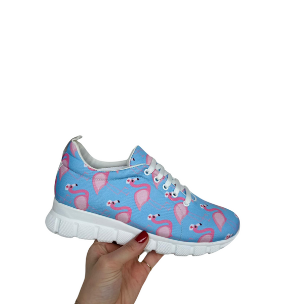 MedSocks Sneaker Flamingo