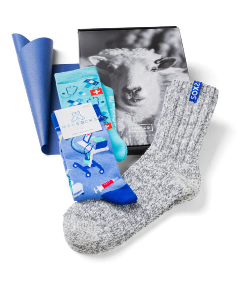 SOXS-MEDSOCKS Blue ones