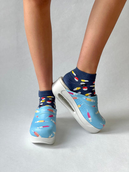 Injections Airmeds Clogs Blue