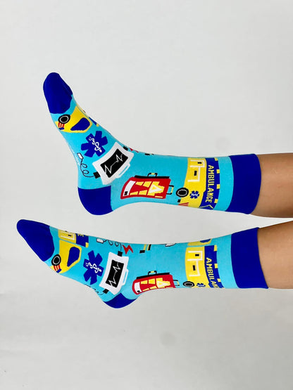 Ambulance Socks to the Rescue