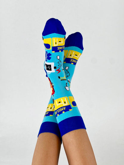 Ambulance Socks to the Rescue
