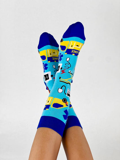 Ambulance Socks to the Rescue