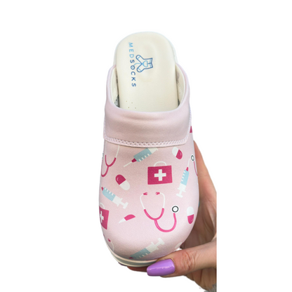 Care Light Pink Airmeds Clogs