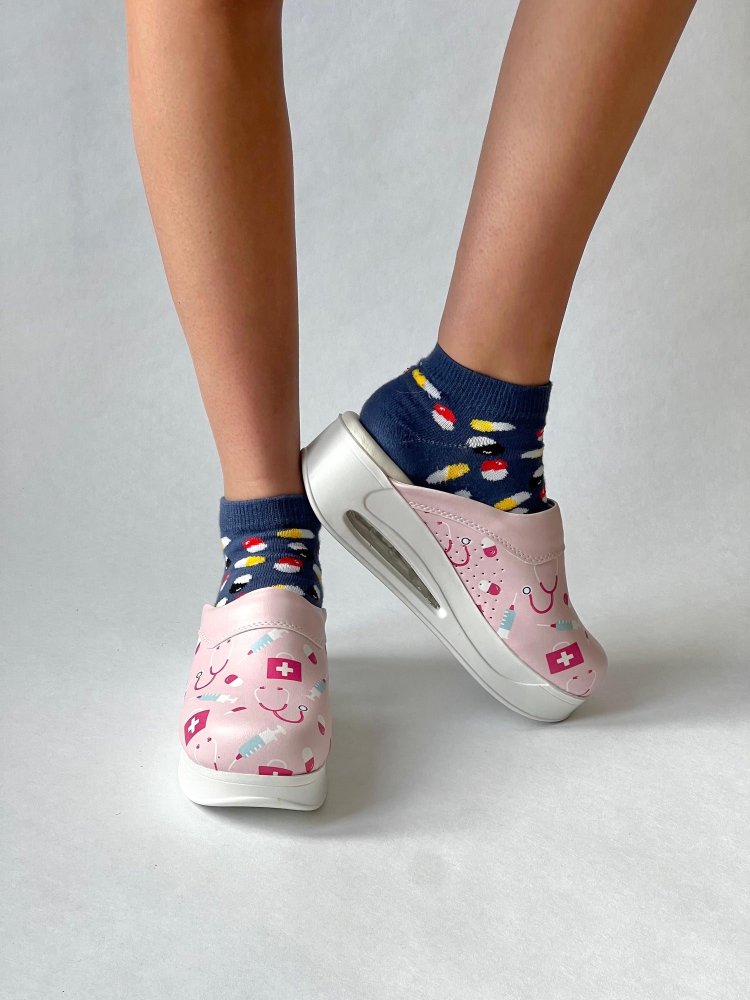 Care Light Pink Airmeds Clogs