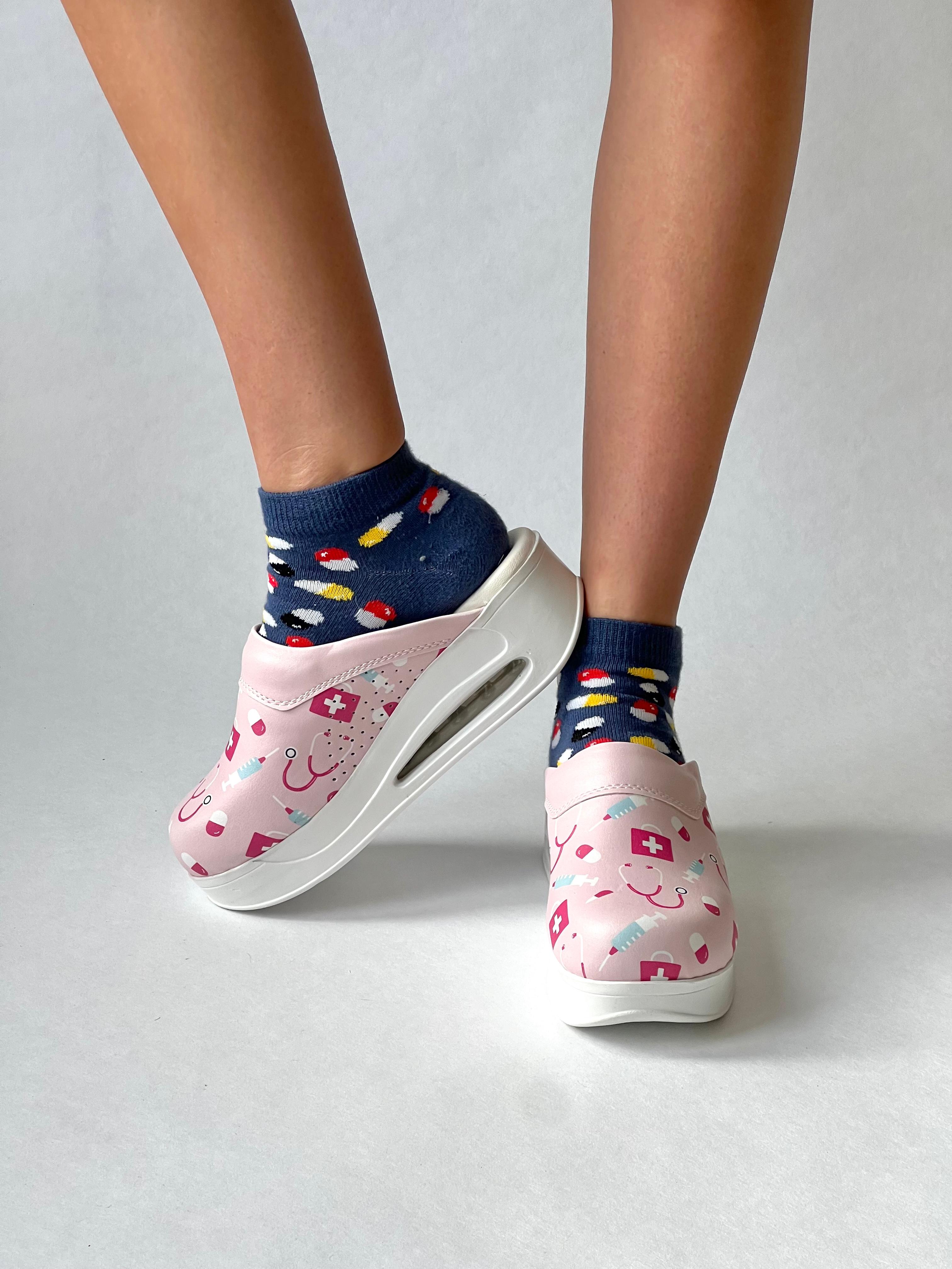 Care Light Pink Airmeds Clogs