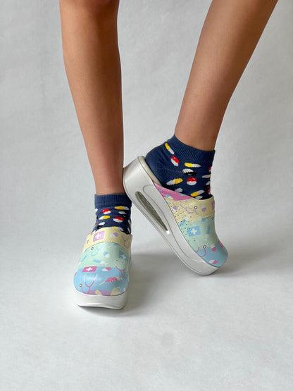 Care Pastel Airmeds Clogs