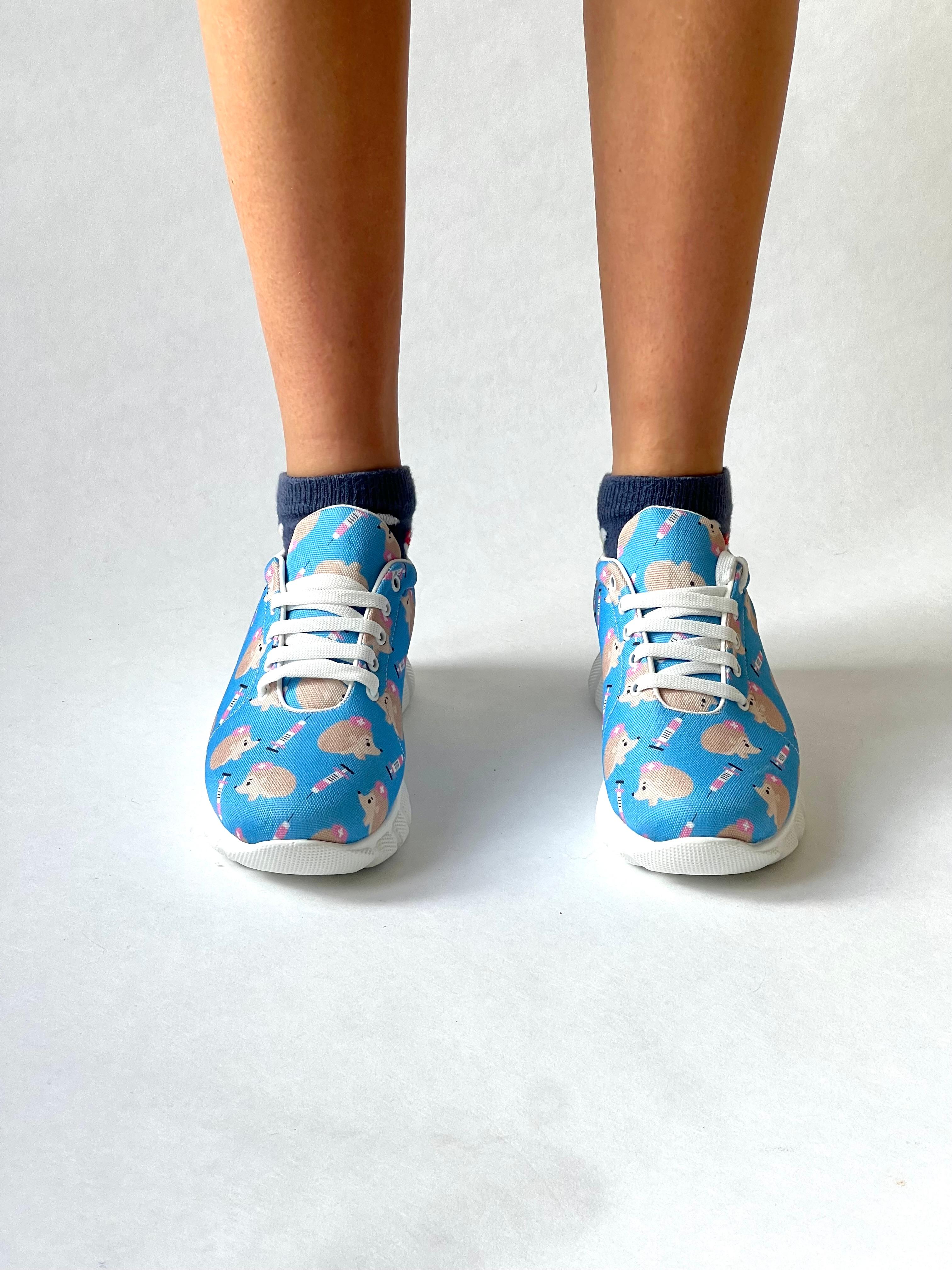 MedSocks Sneakers Hedgehog