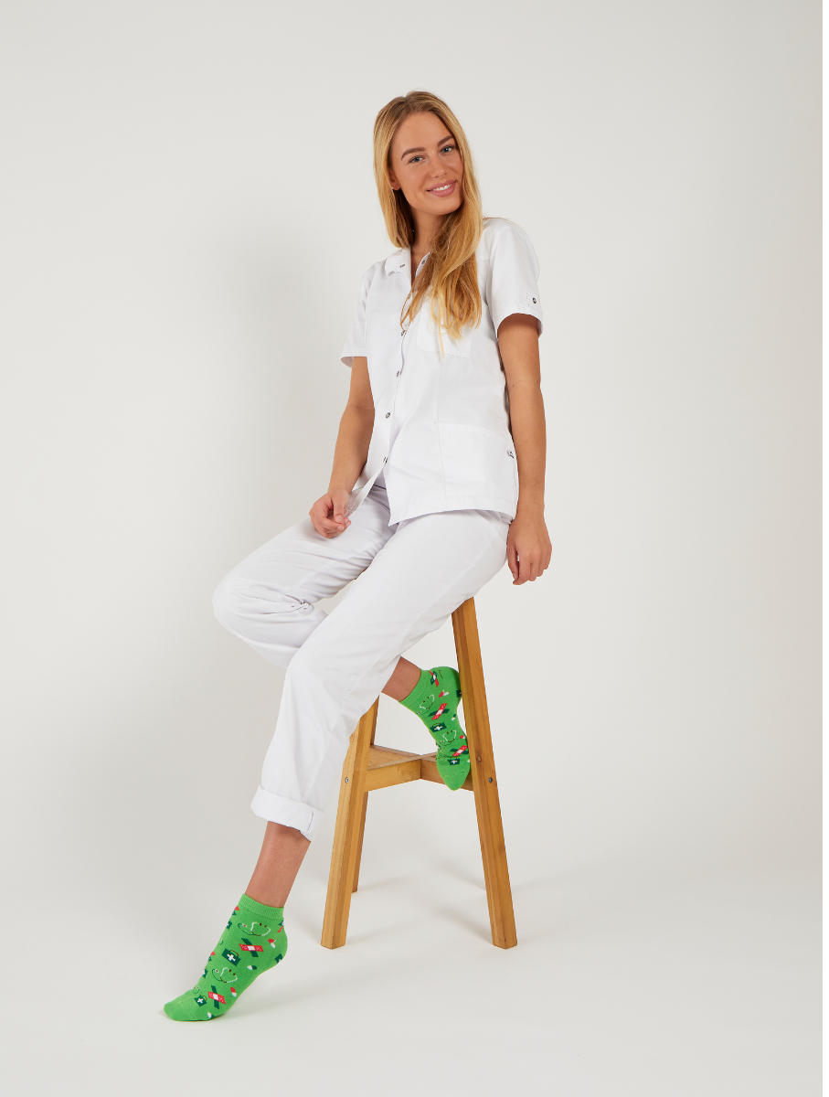 💚Zorg Enkelsokken Groen💚 - MedSocks