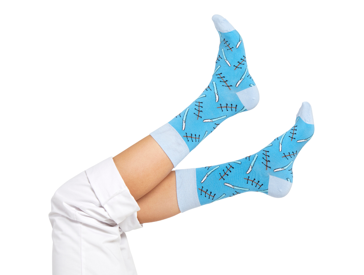 Chirurgie blauw - MedSocks