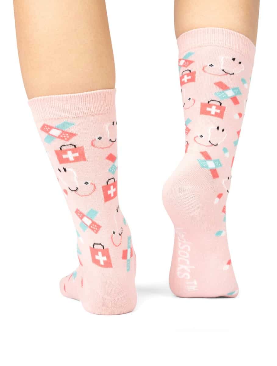 💕 Zorg Sokken Licht Roze 🩺 - MedSocks